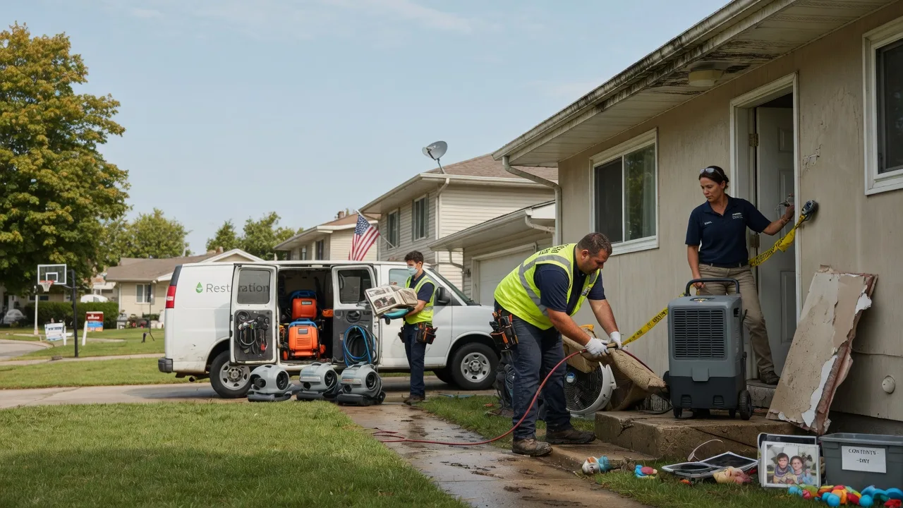 Water Damage Restoration in Liberty Center, IN near me